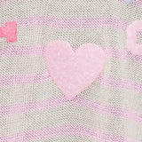 MARTA DU CHATEAU Marta du Chateau dam sticka MdcJulissa Al6108 Knit Baby Pink