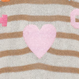 MARTA DU CHATEAU Marta du Chateau dam sticka MdcJulissa Al6108 Knit Camel