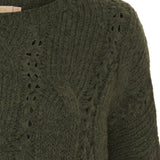 MARTA DU CHATEAU Marta du Chateau dam stickad 20958 Knit Military0027