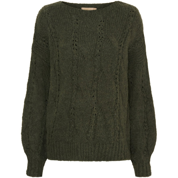 MARTA DU CHATEAU Marta du Chateau dam stickad 20958 Knit Military0027