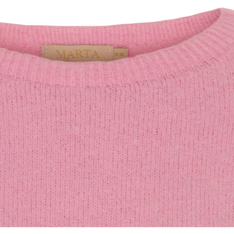 MARTA DU CHATEAU Marta du Chateau dam stickad MdcLela 707 Knit Baby Pink