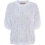 MARTA DU CHATEAU Marta du Chateau dam stickad MdcVina 6592 Knit White