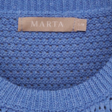 MARTA DU CHATEAU Marta du Chateau dam stickad topp MdcNayla 9689 Knit Jeans