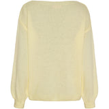 MARTA DU CHATEAU Marta du Chateau dam stickad tröja MdcAmarante 64023 Knit Yellow/Panna/Pink