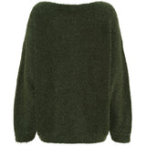MARTA DU CHATEAU Marta du Chateau dam stickad tröja MdcAnouk 8038 Knit Military