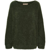 MARTA DU CHATEAU Marta du Chateau dam stickad tröja MdcAnouk 8038 Knit Military