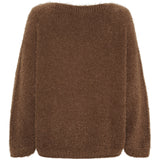 MARTA DU CHATEAU Marta du Chateau dam stickad tröja MdcAnouk 8038 Knit Moro