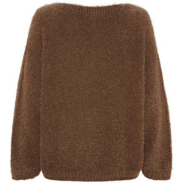 MARTA DU CHATEAU Marta du Chateau dam stickad tröja MdcAnouk 8038 Knit Moro