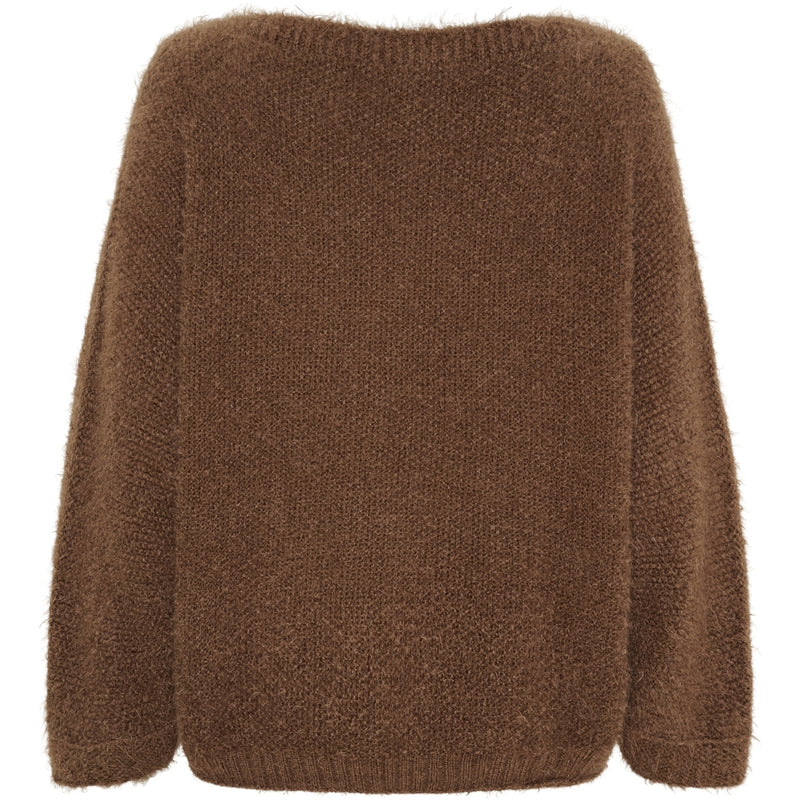 MARTA DU CHATEAU Marta du Chateau dam stickad tröja MdcAnouk 8038 Knit Moro
