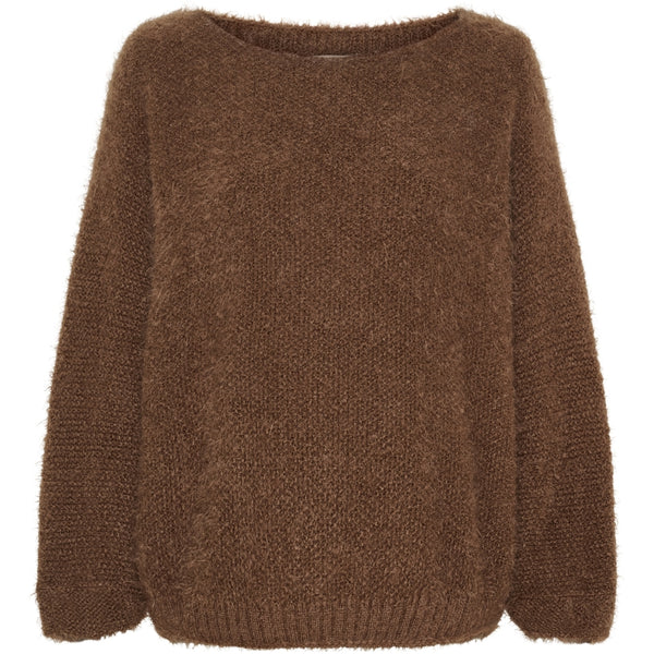 MARTA DU CHATEAU Marta du Chateau dam stickad tröja MdcAnouk 8038 Knit Moro