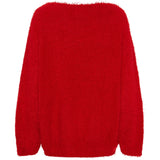 MARTA DU CHATEAU Marta du Chateau dam stickad tröja MdcAnouk 8038 Knit Red