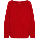 MARTA DU CHATEAU Marta du Chateau dam stickad tröja MdcAnouk 8038 Knit Red
