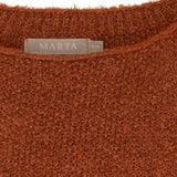 MARTA DU CHATEAU Marta du Chateau dam stickad tröja MdcAnouk 8038 Knit Ruggine