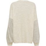 MARTA DU CHATEAU Marta du Chateau dam stickad tröja MdcAria 8111 OS Knit Beige/Moro