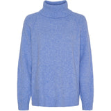 MARTA DU CHATEAU Marta du Chateau dam stickad tröja MdcAshira KN8012 Knit Sky079