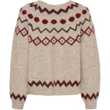 MARTA DU CHATEAU Marta du Chateau dam stickad tröja MdcBranda 8152 Knit Camel9504