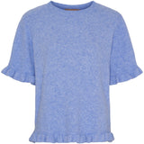 MARTA DU CHATEAU Marta du Chateau dam stickad tröja MdcBriala KN8129 Knit Sky2027