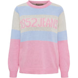 MARTA DU CHATEAU Marta du Chateau dam stickad tröja MdcBrielle KN8167 Knit Pink/Sky