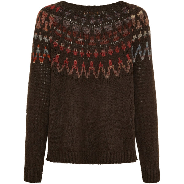 MARTA DU CHATEAU Marta du Chateau dam stickad tröja MdcCamellia 25540 Knit Moro33936