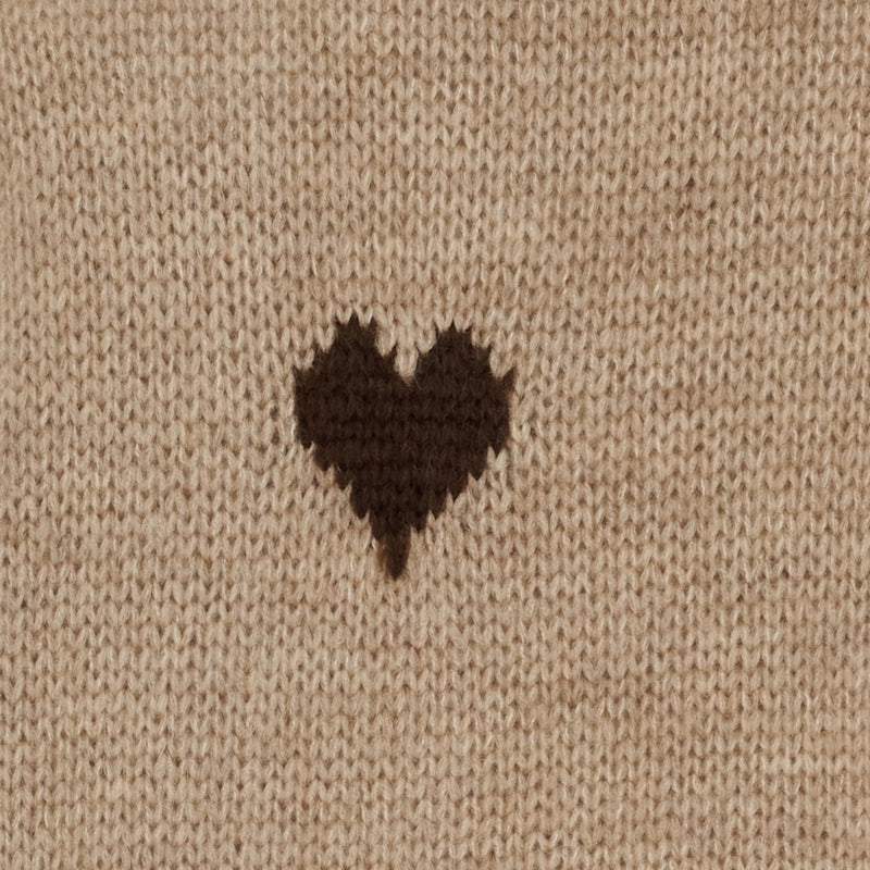 MARTA DU CHATEAU Marta du Chateau dam stickad tröja MdcClover 9582 Knit Fango