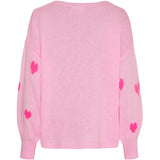 MARTA DU CHATEAU Marta du Chateau dam stickad tröja MdcClover 9582 Knit Pink