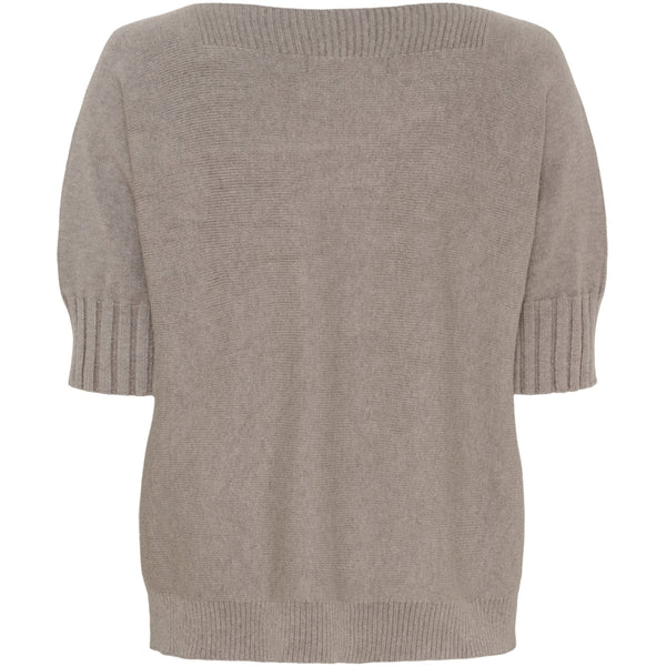 MARTA DU CHATEAU Marta du Chateau dam stickad tröja MdcConstanza 9511 Knit Fango Melange