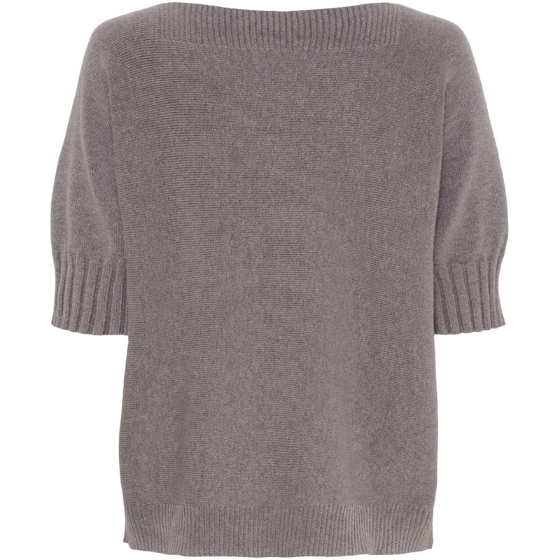 MARTA DU CHATEAU Marta du Chateau dam stickad tröja MdcConstanza 9511 Knit Grigio Mel 817