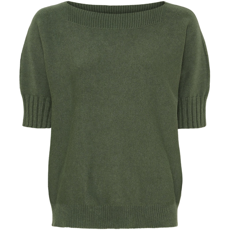 MARTA DU CHATEAU Marta du Chateau dam stickad tröja MdcConstanza 9511 Knit Military 509