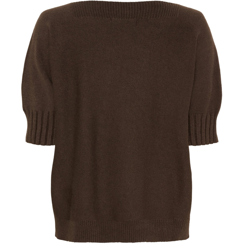 MARTA DU CHATEAU Marta du Chateau dam stickad tröja MdcConstanza 9511 Knit Moro Scuro