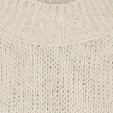 MARTA DU CHATEAU Marta du Chateau dam stickad tröja MdcCorinna 3223 Knit BeigeZ948