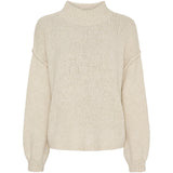 MARTA DU CHATEAU Marta du Chateau dam stickad tröja MdcCorinna 3223 Knit BeigeZ948