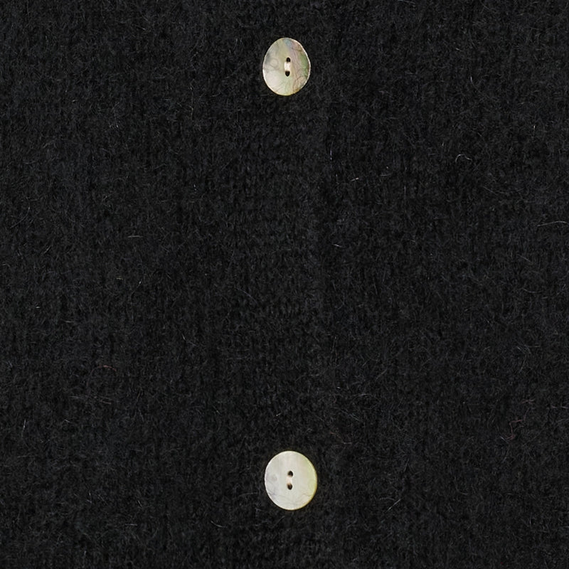 MARTA DU CHATEAU Marta du Chateau dam stickad tröja MdcCosima 5223 Knit Cardigan Black