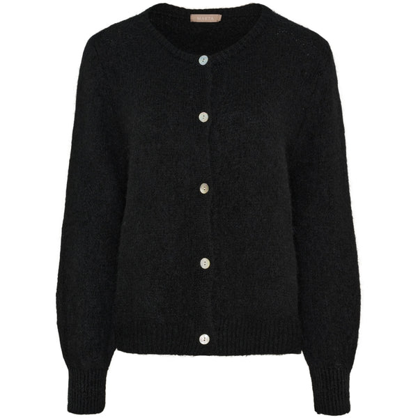 MARTA DU CHATEAU Marta du Chateau dam stickad tröja MdcCosima 5223 Knit Cardigan Black