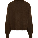 MARTA DU CHATEAU Marta du Chateau dam stickad tröja MdcCosima 5223 Knit Cardigan Chocolat111909