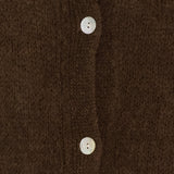 MARTA DU CHATEAU Marta du Chateau dam stickad tröja MdcCosima 5223 Knit Cardigan Chocolat111909
