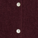 MARTA DU CHATEAU Marta du Chateau dam stickad tröja MdcCosima 5223 Knit Cardigan Melanzana3502