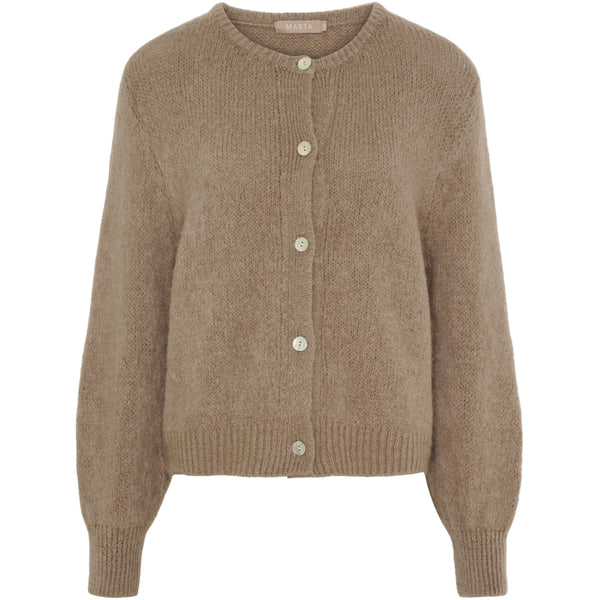 MARTA DU CHATEAU Marta du Chateau dam stickad tröja MdcCosima 5223 Knit Cardigan Tortora27654