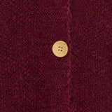 MARTA DU CHATEAU Marta du Chateau dam stickad tröja MdcDakota 809 Cardigan Bordeaux