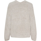 MARTA DU CHATEAU Marta du Chateau dam stickad tröja MdcDakota 809 Cardigan Fango