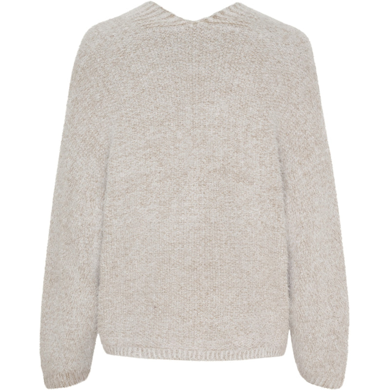 MARTA DU CHATEAU Marta du Chateau dam stickad tröja MdcDakota 809 Cardigan Fango