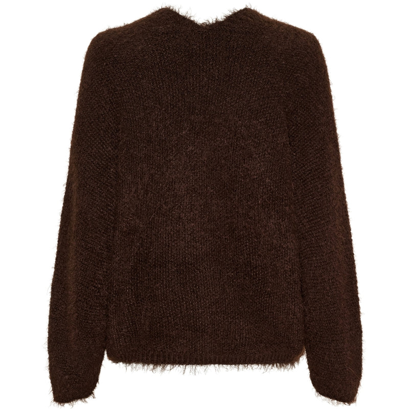 MARTA DU CHATEAU Marta du Chateau dam stickad tröja MdcDakota 809 Cardigan Moro