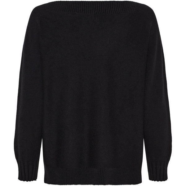 MARTA DU CHATEAU Marta du Chateau dam stickad tröja MdcFallon 9511B Knit Black