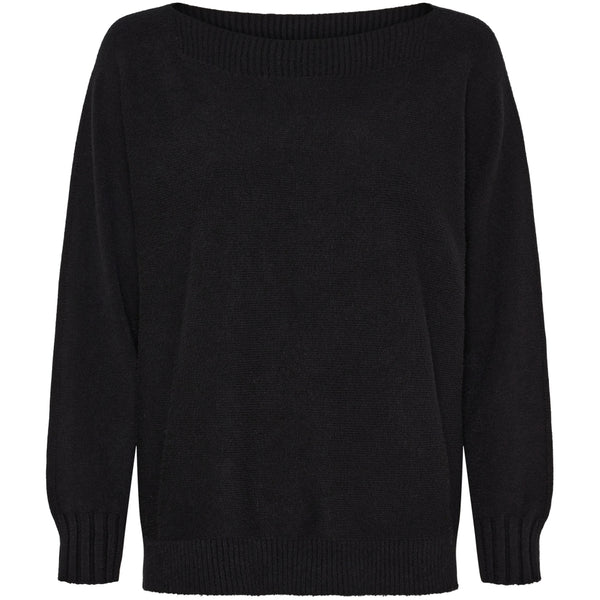 MARTA DU CHATEAU Marta du Chateau dam stickad tröja MdcFallon 9511B Knit Black