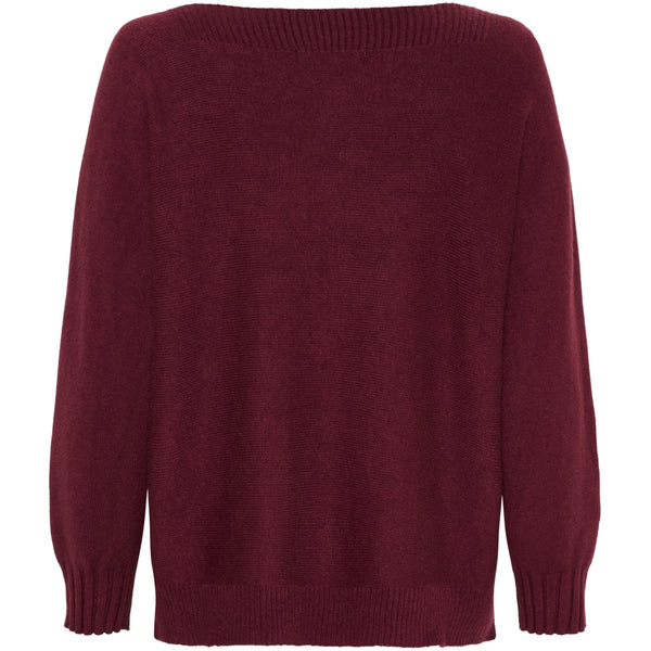 MARTA DU CHATEAU Marta du Chateau dam stickad tröja MdcFallon 9511B Knit Bordeaux2781