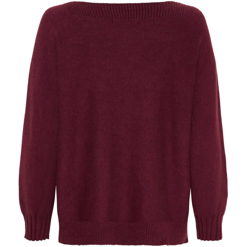 MARTA DU CHATEAU Marta du Chateau dam stickad tröja MdcFallon 9511B Knit Bordeaux2781