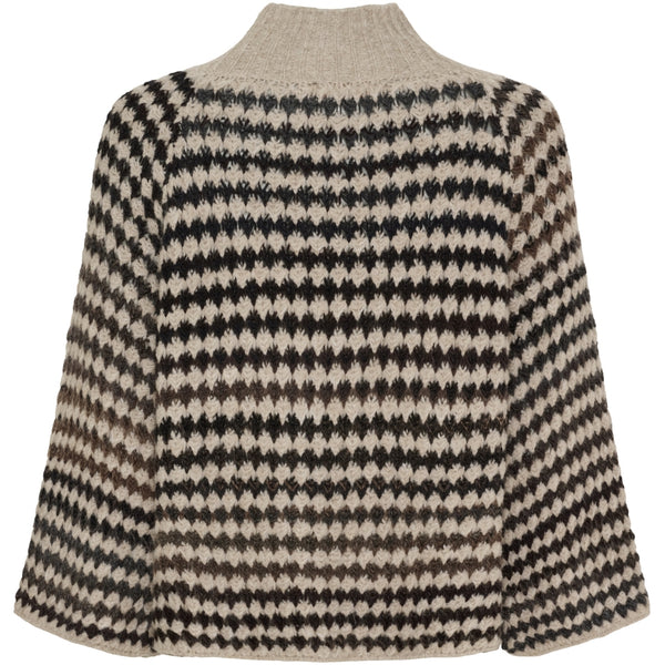 MARTA DU CHATEAU Marta du Chateau dam stickad tröja MdcFatima 25453 Knit Beige/Moro67934