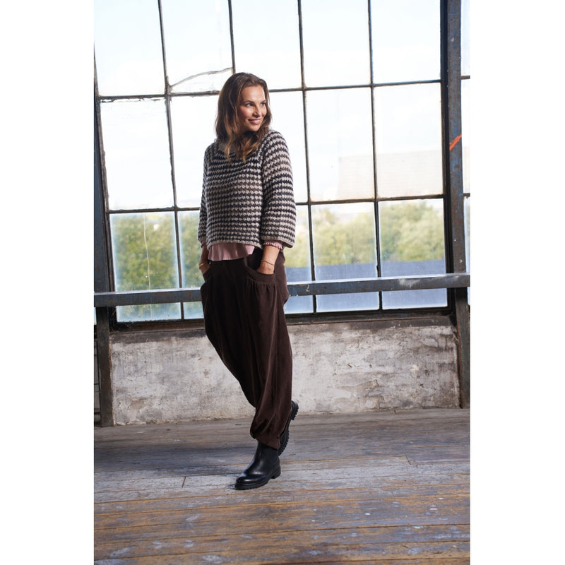 MARTA DU CHATEAU Marta du Chateau dam stickad tröja MdcFatima 25453 Knit Beige/Moro67934