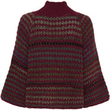 MARTA DU CHATEAU Marta du Chateau dam stickad tröja MdcFatima 25453 Knit Bordeaux