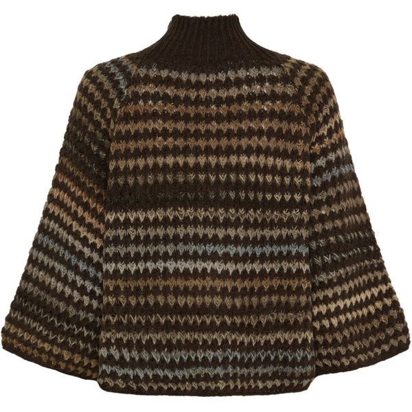 MARTA DU CHATEAU Marta du Chateau dam stickad tröja MdcFatima 25453 Knit Moro