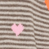 MARTA DU CHATEAU Marta du Chateau dam stickad tröja MdcIndie 8112 Knit Beige/Fango